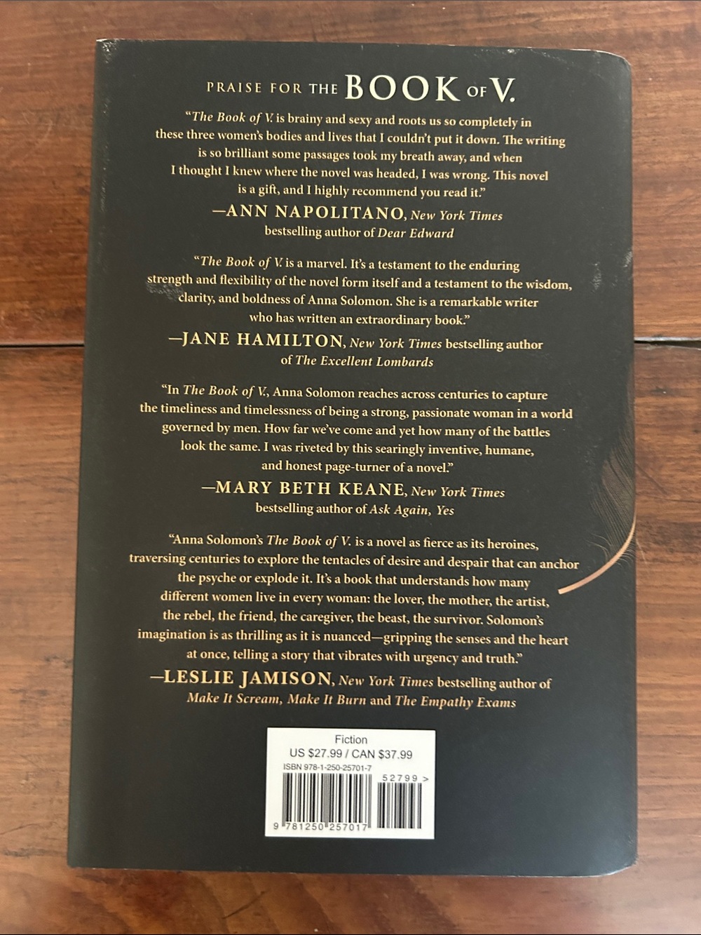 The Book of V. by Anna Solomon - Picture 2 of 3
